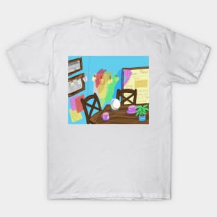 Light Hearts Art T-Shirt